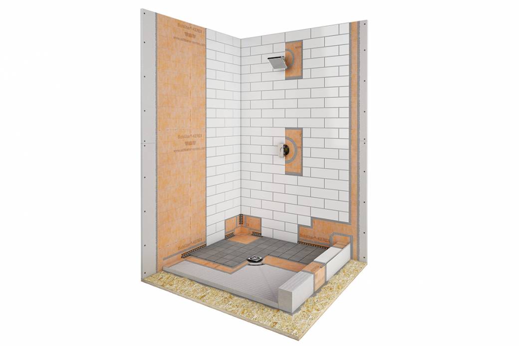 Kerdi Shower Kit Without Drain 